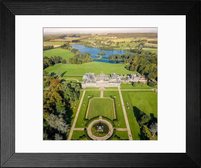 Framed Print : CASTLE HOWARD, YORK, UK - OCTOBER 15 Framed Print : CASTLE HOWARD, YORK, UK - OCTOBER 15