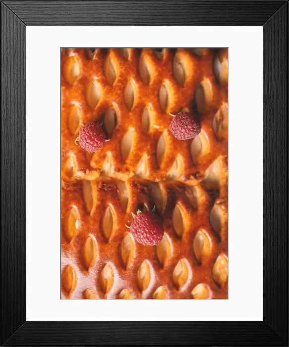 Framed Print : Traditional pastry pie with berries Framed Print : Traditional pastry pie with berries