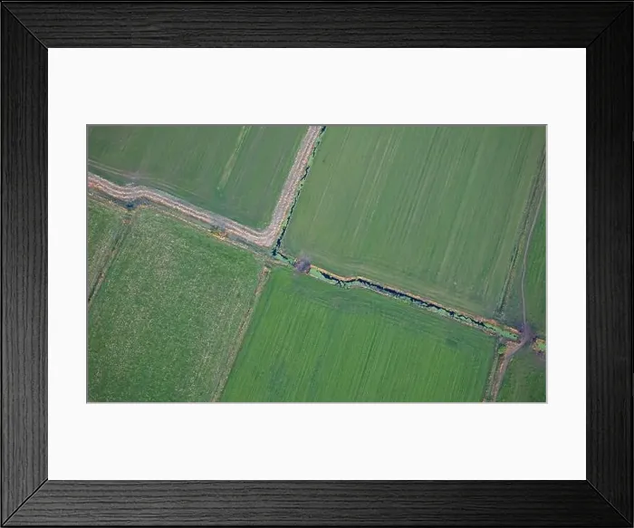 Framed Print : Agricultural landscape of Friesland, one of the northern provinces of the Netherlands - Friesland from above Framed Print : Agricultural landscape of Friesland, one of the northern provinces of the Netherlands - Friesland from above