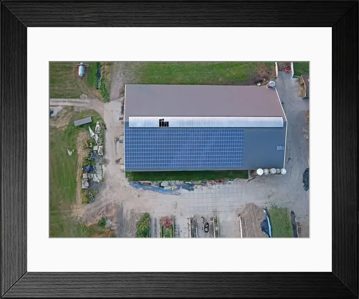 Framed Print : Agricultural landscape of Friesland Framed Print : Agricultural landscape of Friesland