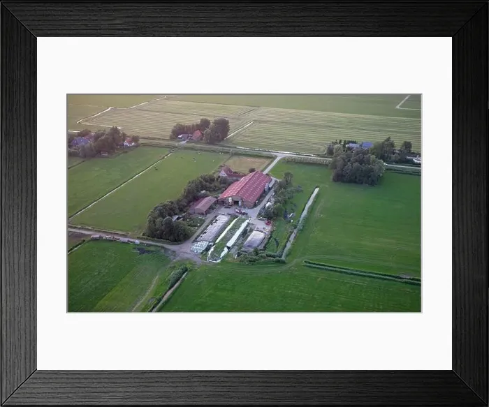 Framed Print : Agricultural landscape of Friesland Framed Print : Agricultural landscape of Friesland