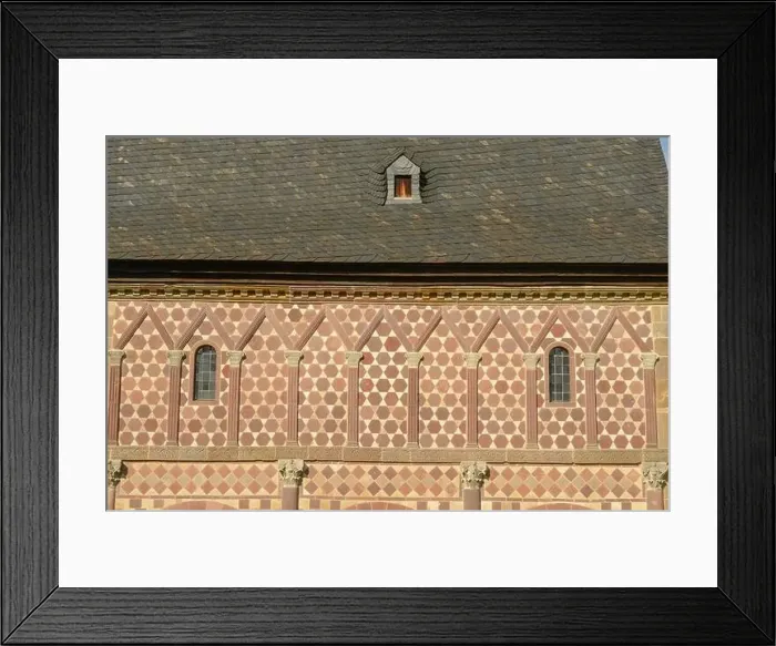 Framed Print : Detail of the abbey at Lorsch on Germany, Unesco world heritage Framed Print : Detail of the abbey at Lorsch on Germany, Unesco world heritage