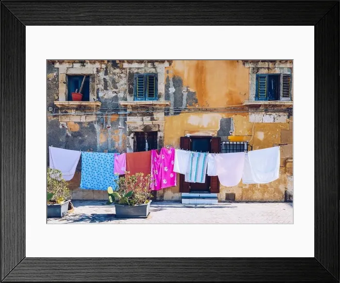 Framed Print : Siracusa (Syracuse) in a sunny summer day Framed Print : Siracusa (Syracuse) in a sunny summer day