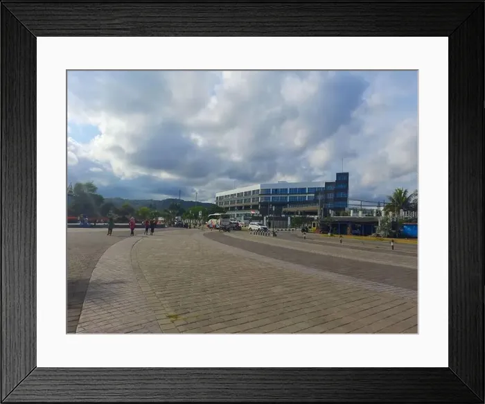 Framed Print : View of Kuta Beach at Mandalika Area Framed Print : View of Kuta Beach at Mandalika Area