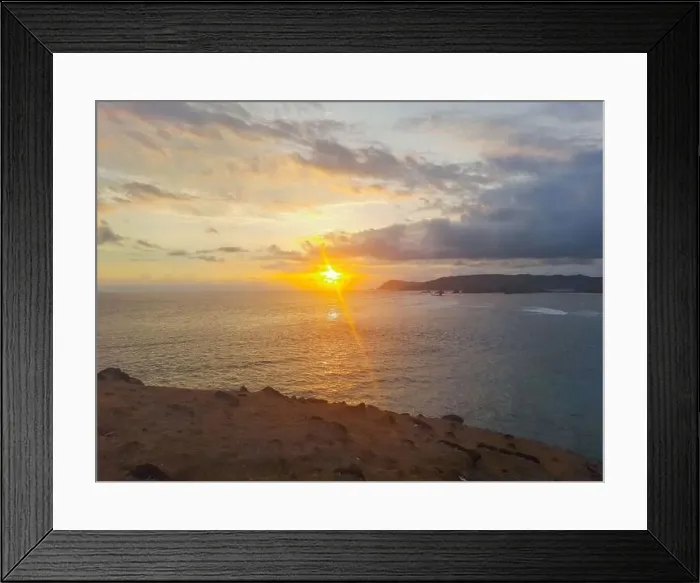 Framed Print : View of Kuta Beach at Mandalika Area Framed Print : View of Kuta Beach at Mandalika Area