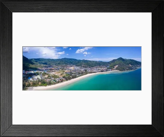 Framed Print : Kamala tropical beach in Phuket, Thailand Framed Print : Kamala tropical beach in Phuket, Thailand