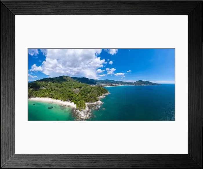 Framed Print : Laem Sing, popular tourist destination in Phuket, Thailand Framed Print : Laem Sing, popular tourist destination in Phuket, Thailand