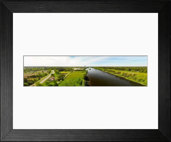 Framed Print : Aerial panoramic view of place Myllykoski at river Kymijoki, Kouvola, Finland Framed Print : Aerial panoramic view of place Myllykoski at river Kymijoki, Kouvola, Finland