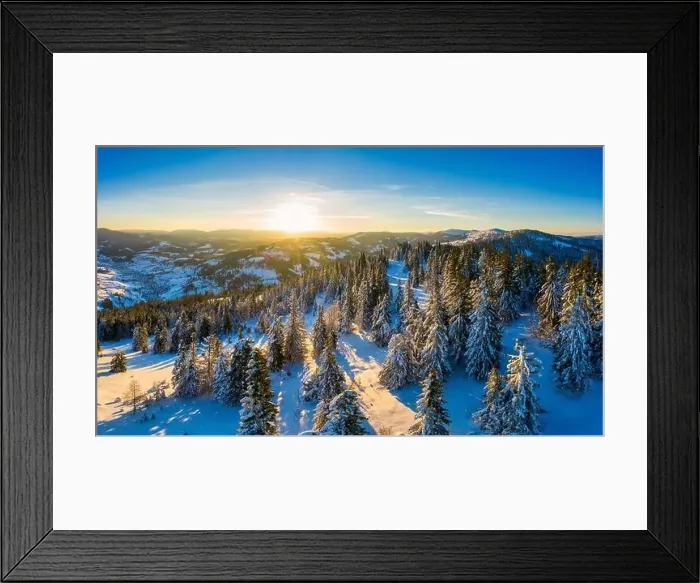 Framed Print : Wonderful landscapes of the Carpathian mountains covered with the first snow in Ukraine near the village of Pylypets Framed Print : Wonderful landscapes of the Carpathian mountains covered with the first snow in Ukraine near the village of Pylypets