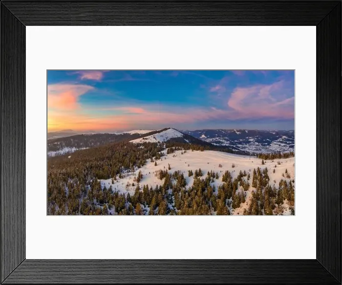 Framed Print : Wonderful landscapes of the Carpathian mountains covered with the first snow in Ukraine near the village of Pylypets Framed Print : Wonderful landscapes of the Carpathian mountains covered with the first snow in Ukraine near the village of Pylypets