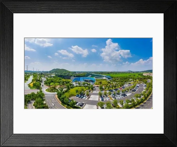 Framed Print : Shanghai, China - August 23, 2020:Shimao Shenkeng Intercontinental Hotel in Shanghai Sheshan Framed Print : Shanghai, China - August 23, 2020:Shimao Shenkeng Intercontinental Hotel in Shanghai Sheshan