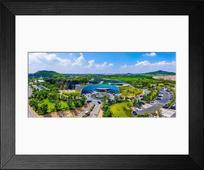 Framed Print : Shanghai, China - August 23, 2020:Shimao Shenkeng Intercontinental Hotel in Shanghai Sheshan Framed Print : Shanghai, China - August 23, 2020:Shimao Shenkeng Intercontinental Hotel in Shanghai Sheshan