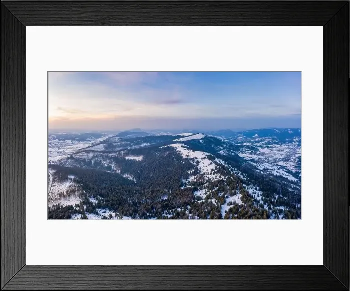 Framed Print : Wonderful landscapes of the Carpathian mountains covered with the first snow in Ukraine near the village of Pylypets Framed Print : Wonderful landscapes of the Carpathian mountains covered with the first snow in Ukraine near the village of Pylypets