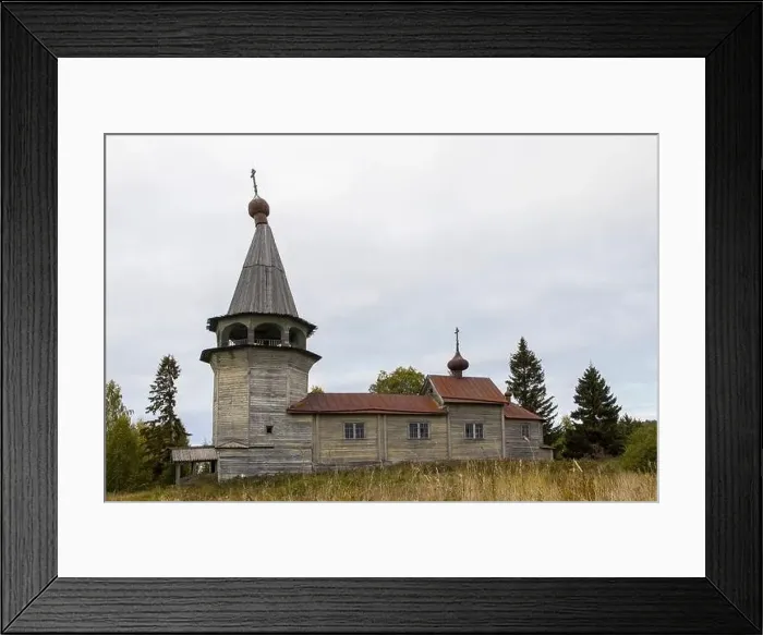 Framed Print : Vegoruksa Church of St. Nicholas the Wonderworker Framed Print : Vegoruksa Church of St. Nicholas the Wonderworker