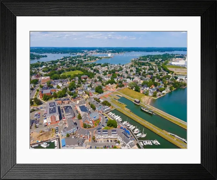 Framed Print : Aerial view of Custom House in Salem Maritime National Historic Site in city of Salem, Massachusetts MA, USA Framed Print : Aerial view of Custom House in Salem Maritime National Historic Site in city of Salem, Massachusetts MA, USA