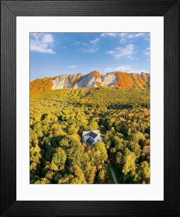 Framed Print : Belko mountain in autunm colors Framed Print : Belko mountain in autunm colors