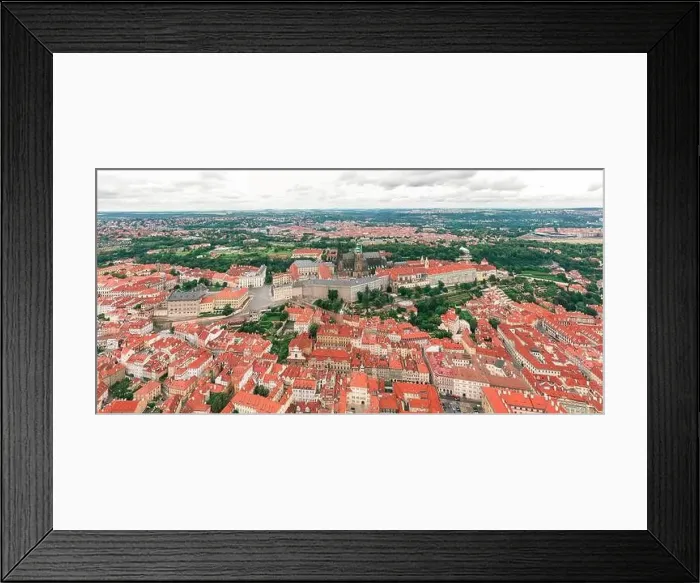 Framed Print : Prague Old Town with St Framed Print : Prague Old Town with St