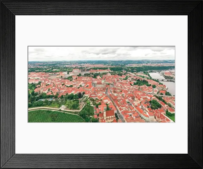 Framed Print : Prague Old Town with St Framed Print : Prague Old Town with St