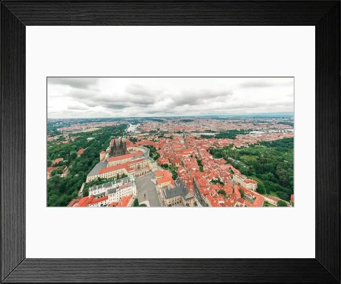 Framed Print : Prague Old Town with St Framed Print : Prague Old Town with St