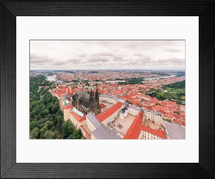 Framed Print : Prague Old Town with St Framed Print : Prague Old Town with St