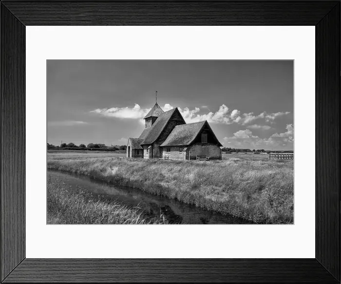 Framed Print : St Thomas Becket Church Fairfield Romney Marsh Kent UK Framed Print : St Thomas Becket Church Fairfield Romney Marsh Kent UK