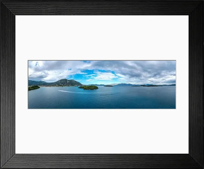 Framed Print : Lefkada a Greek island in the Ionian Sea on the west coast of Greece Framed Print : Lefkada a Greek island in the Ionian Sea on the west coast of Greece