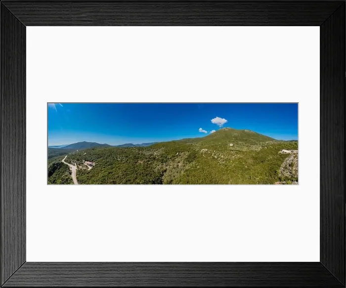 Framed Print : Lefkada a Greek island in the Ionian Sea on the west coast of Greece Framed Print : Lefkada a Greek island in the Ionian Sea on the west coast of Greece