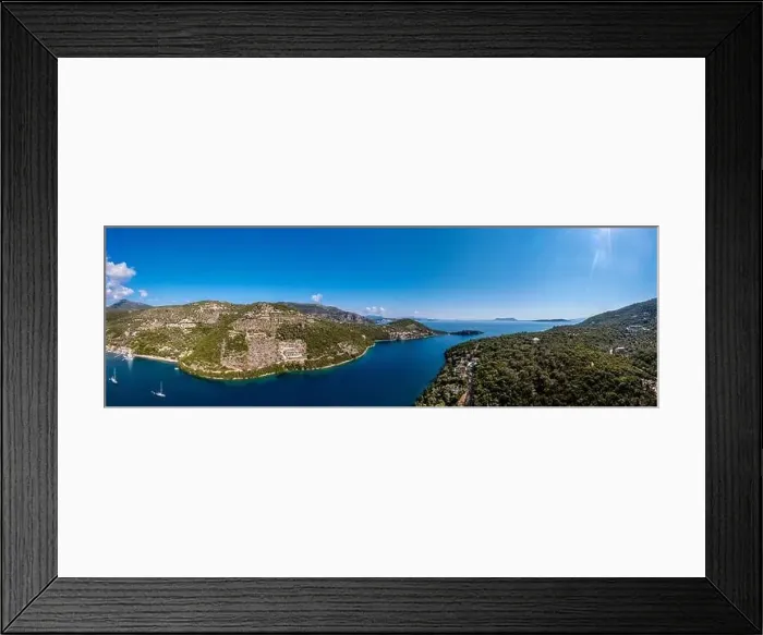 Framed Print : Lefkada a Greek island in the Ionian Sea on the west coast of Greece Framed Print : Lefkada a Greek island in the Ionian Sea on the west coast of Greece