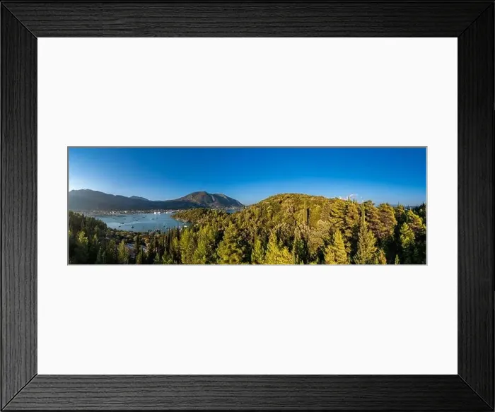 Framed Print : Lefkada a Greek island in the Ionian Sea on the west coast of Greece Framed Print : Lefkada a Greek island in the Ionian Sea on the west coast of Greece