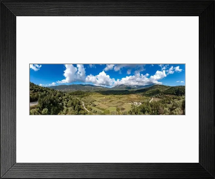 Framed Print : Lefkada a Greek island in the Ionian Sea on the west coast of Greece Framed Print : Lefkada a Greek island in the Ionian Sea on the west coast of Greece