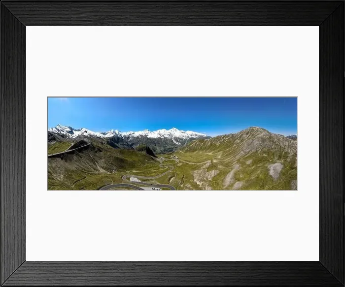 Framed Print : A alp panorama in the summer in Austria Framed Print : A alp panorama in the summer in Austria