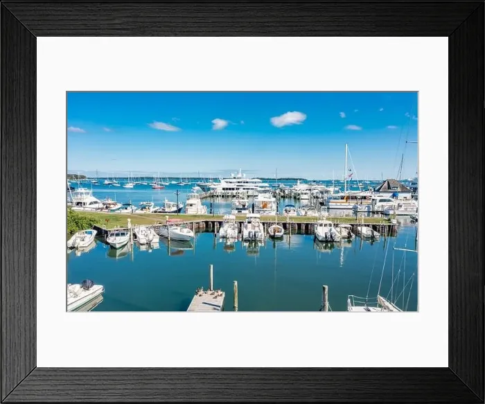 Framed Print : Aerial image of Sag Harbor, NY Framed Print : Aerial image of Sag Harbor, NY