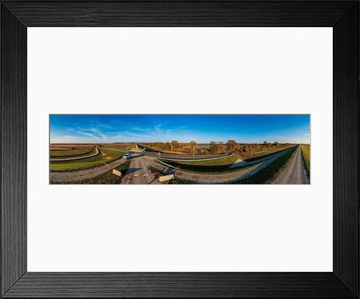 Framed Print : Panoramic view of the nature reserve near Lubomia in Poland. Drone photography Framed Print : Panoramic view of the nature reserve near Lubomia in Poland. Drone photography