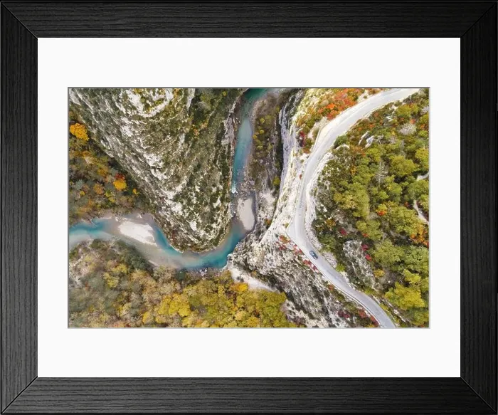 Framed Print : The Verdon Gorge (French) Framed Print : The Verdon Gorge (French)