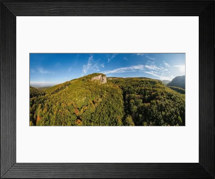 Framed Print : Beautiful aerial view of slovakian landscape in autumn. Mountain range Vtacnik Framed Print : Beautiful aerial view of slovakian landscape in autumn. Mountain range Vtacnik