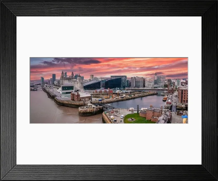 Framed Print : Edmund Gardner ship in dry dock in Liverpool, England Framed Print : Edmund Gardner ship in dry dock in Liverpool, England