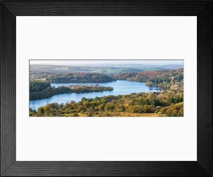 Framed Print : Autumn Colours over River Dart from a drone, Dartmoor Park, Devon, England, Europe Framed Print : Autumn Colours over River Dart from a drone, Dartmoor Park, Devon, England, Europe
