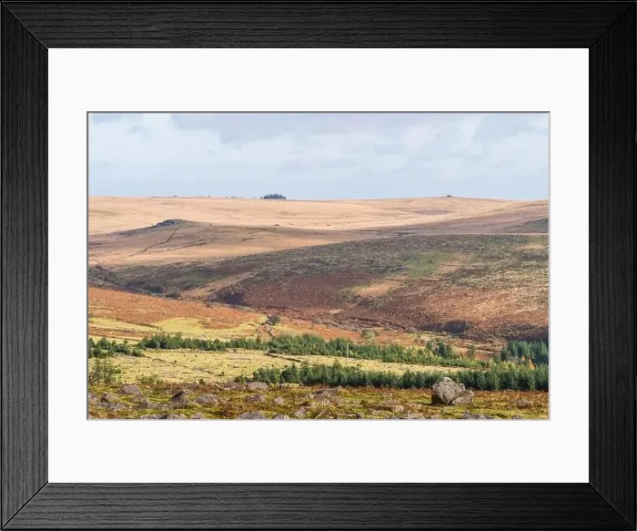 Framed Print : Autumn Colours over River Dart from a drone, Dartmoor Park, Devon, England, Europe Framed Print : Autumn Colours over River Dart from a drone, Dartmoor Park, Devon, England, Europe