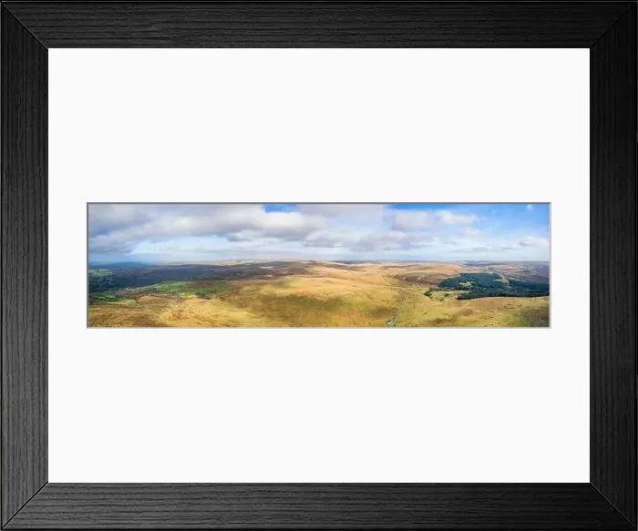 Framed Print : Autumn Colours over River Dart from a drone, Dartmoor Park, Devon, England, Europe Framed Print : Autumn Colours over River Dart from a drone, Dartmoor Park, Devon, England, Europe