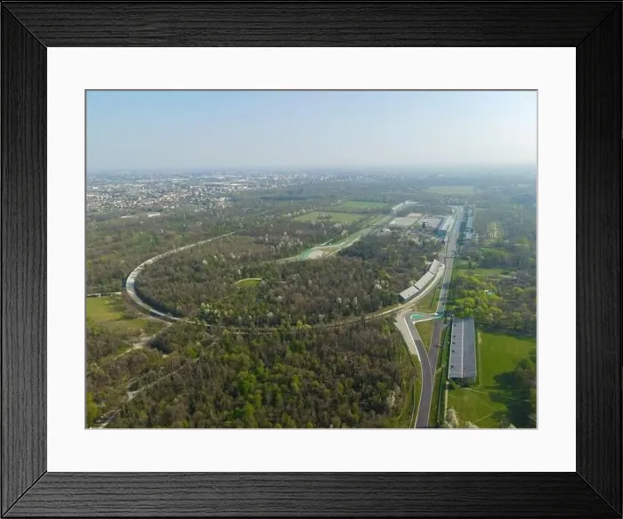 Framed Print : Aerial view of The Autodromo Nazionale of Monza Framed Print : Aerial view of The Autodromo Nazionale of Monza