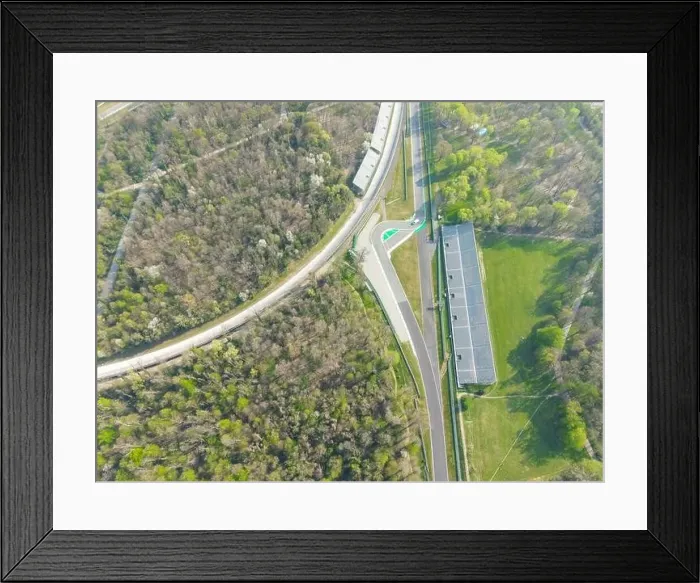 Framed Print : Aerial view of The Autodromo Nazionale of Monza Framed Print : Aerial view of The Autodromo Nazionale of Monza