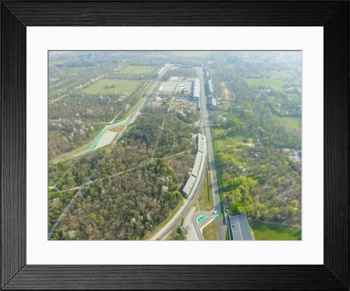 Framed Print : Aerial view of The Autodromo Nazionale of Monza Framed Print : Aerial view of The Autodromo Nazionale of Monza