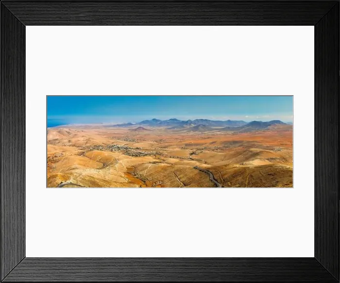Framed Print : dramatic volcanic mountains of Fuerteventura Framed Print : dramatic volcanic mountains of Fuerteventura