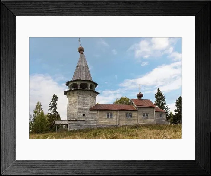 Framed Print : Vegoruksa Church of St. Nicholas the Wonderworker Framed Print : Vegoruksa Church of St. Nicholas the Wonderworker