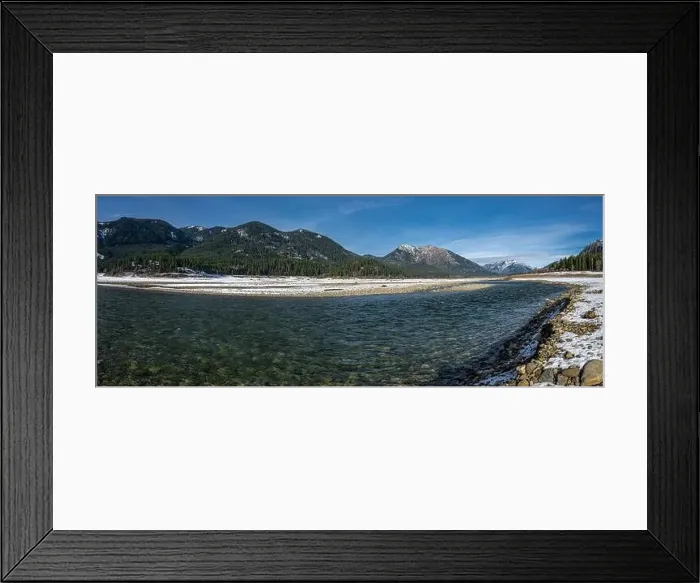 Framed Print : Little Salmon la Sac running into the Cle Elum Lake, WA Framed Print : Little Salmon la Sac running into the Cle Elum Lake, WA