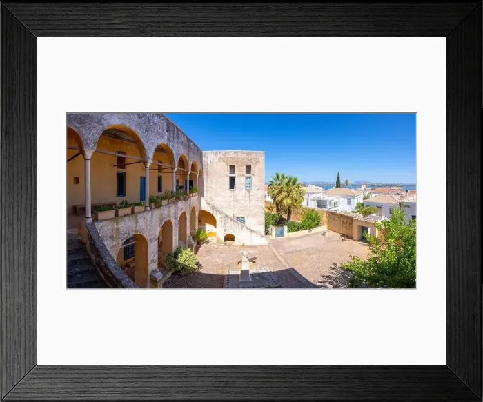 Framed Print : View of the amazing island of Spetses, Greece Framed Print : View of the amazing island of Spetses, Greece