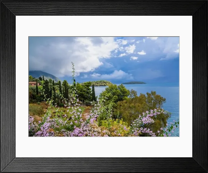 Framed Print : Lefkada, a Greek island in the Ionian Sea Framed Print : Lefkada, a Greek island in the Ionian Sea