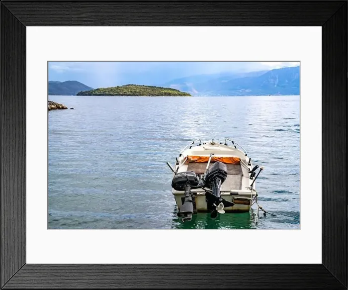 Framed Print : Lefkada, a Greek island in the Ionian Sea Framed Print : Lefkada, a Greek island in the Ionian Sea