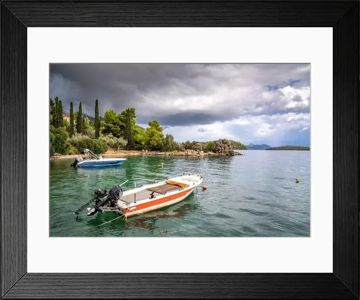 Framed Print : Lefkada, a Greek island in the Ionian Sea Framed Print : Lefkada, a Greek island in the Ionian Sea