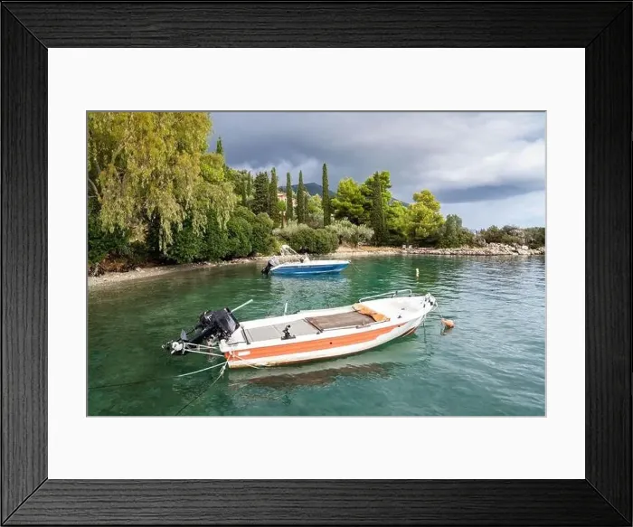 Framed Print : Lefkada, a Greek island in the Ionian Sea Framed Print : Lefkada, a Greek island in the Ionian Sea